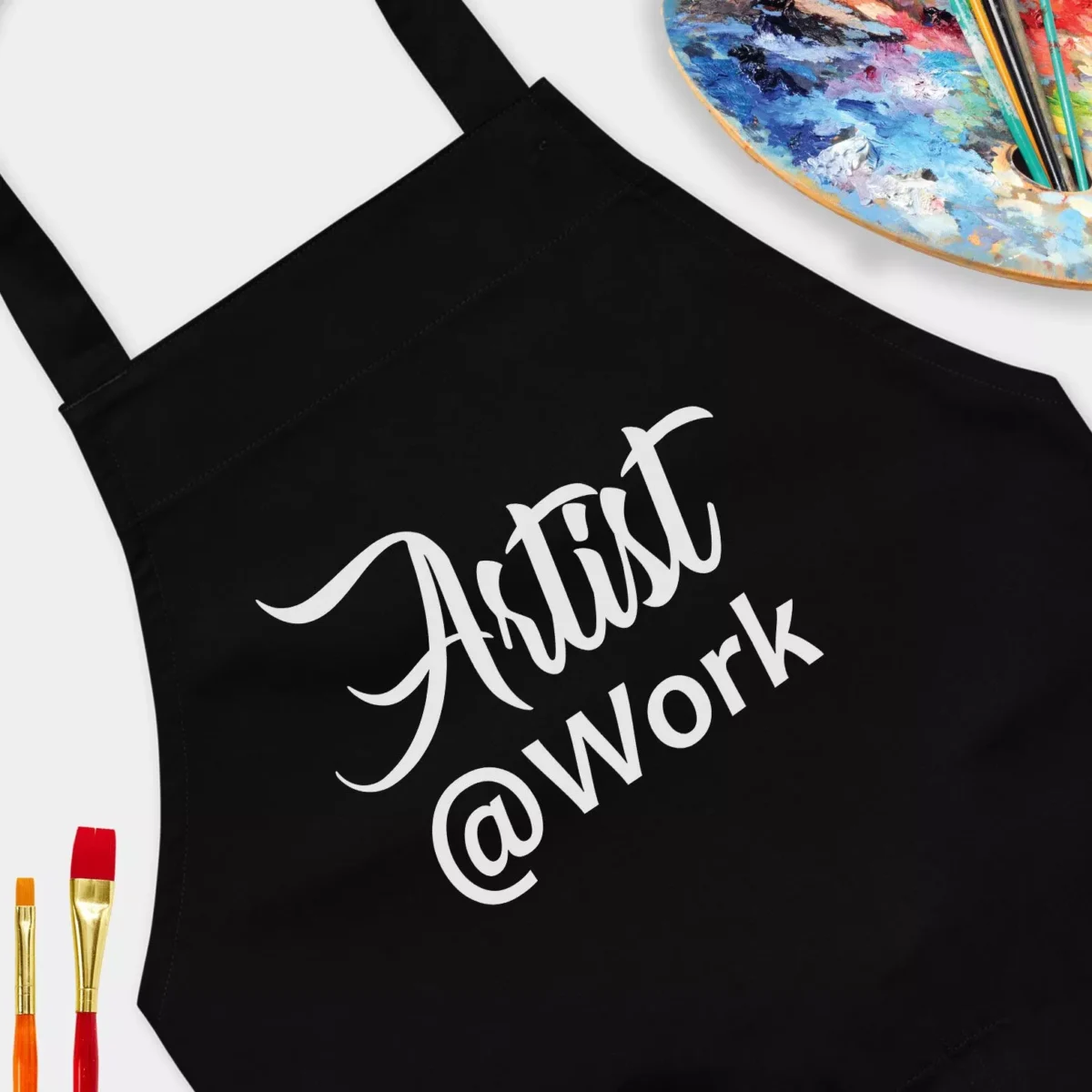 Artist At Work Artist Painting Apron