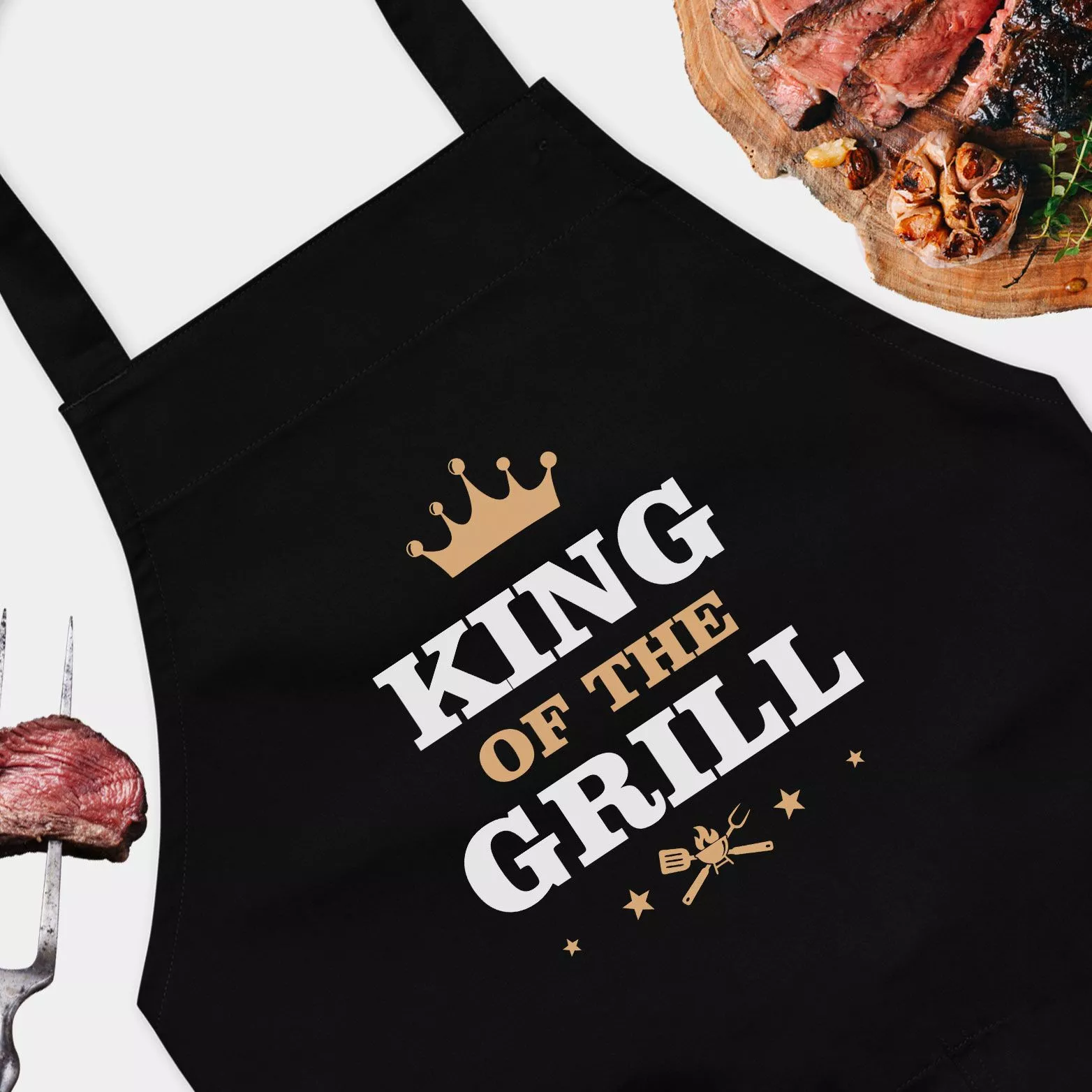 King Of The Grill Grilling BBQ Apron