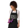 About To Stir Shit Up Funny Baking Aprons - For Men And Women Chef Kitchen Routine