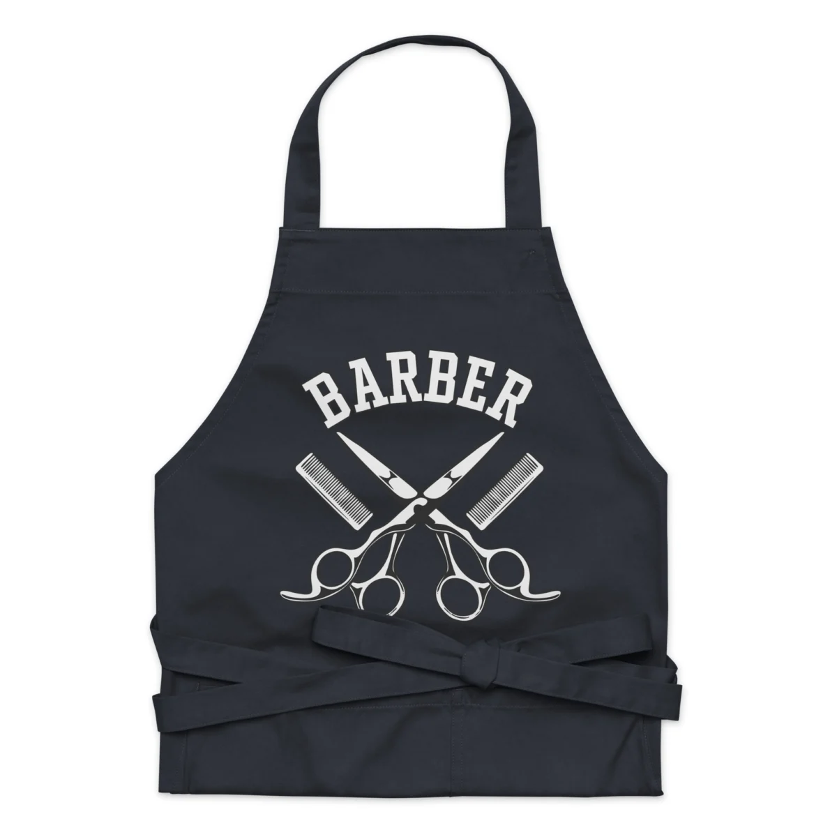 Barber - Funny Barber Apron for Hairdressers - Salon Aprons for Barbershop - Hairstylist Apron for Women Men - Barber Gifts - Hair Stylist Must Haves