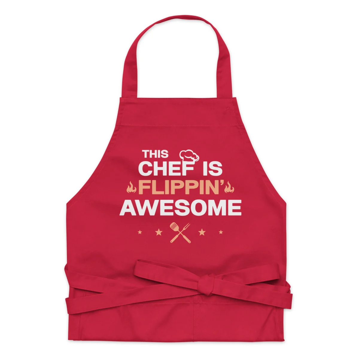 This Chef Is Flipping Awesome BBQ Grilling Apron - Perfect Gift For Chef