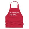 Hi Hungry I'm Dad Funny Cooking Grilling Apron - For Dad