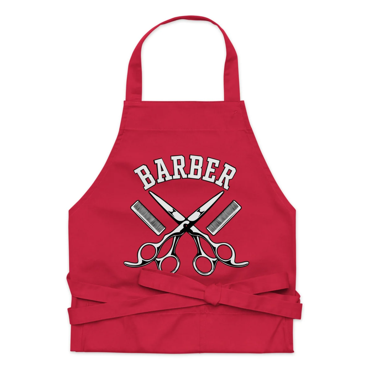 Barber - Funny Barber Apron for Hairdressers - Salon Aprons for Barbershop - Hairstylist Apron for Women Men - Barber Gifts - Hair Stylist Must Haves