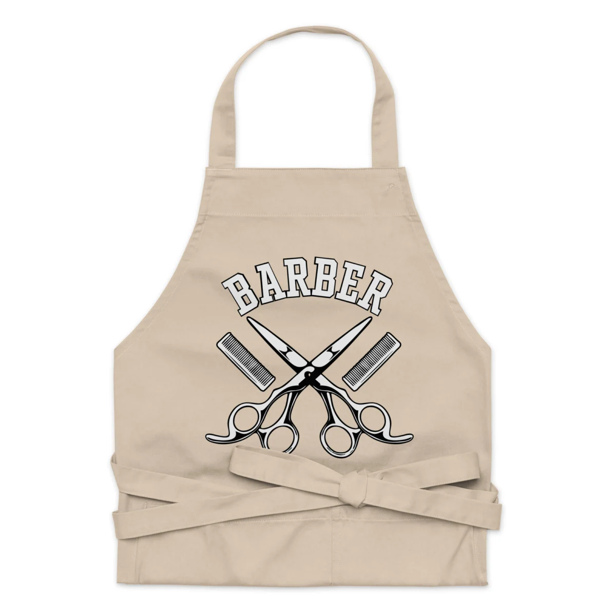 Barber - Funny Barber Apron for Hairdressers - Salon Aprons for Barbershop - Hairstylist Apron for Women Men - Barber Gifts - Hair Stylist Must Haves