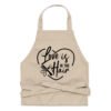 Love is in the Hair Funny Hairstylist Apron - Funny Black Apron for Women And Men - For Hairdressers, Salons, Cosmetology, Perfect Gift for Birthday, Christmas, Valentine's Day