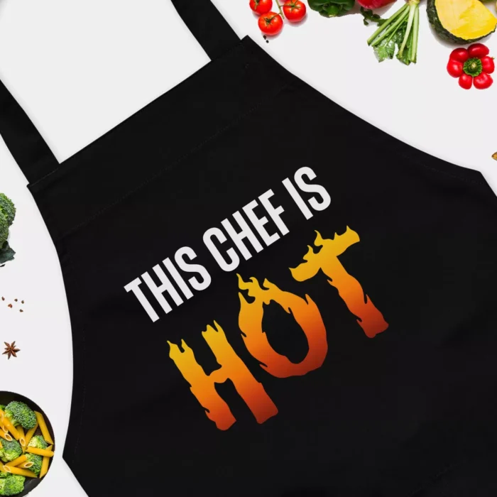 This Chef Is Hot Funny Chef Apron