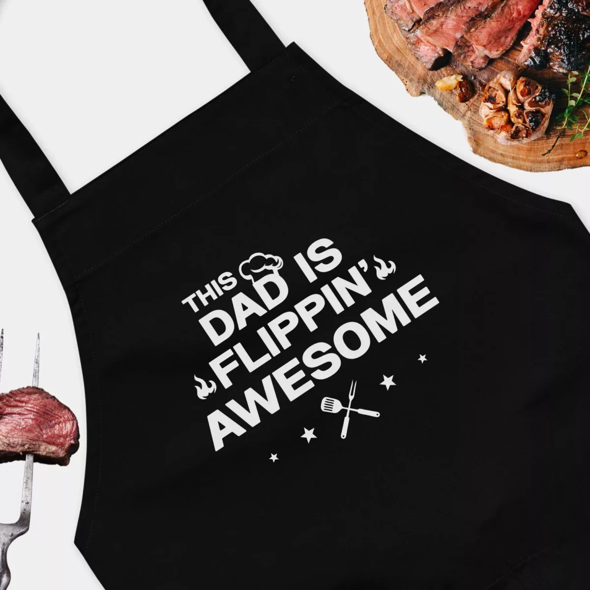 this-dad-is-flippin-awesome-apron-MyKitchenApparel This Dad Is Flipping Awesome Funny Grilling Apron