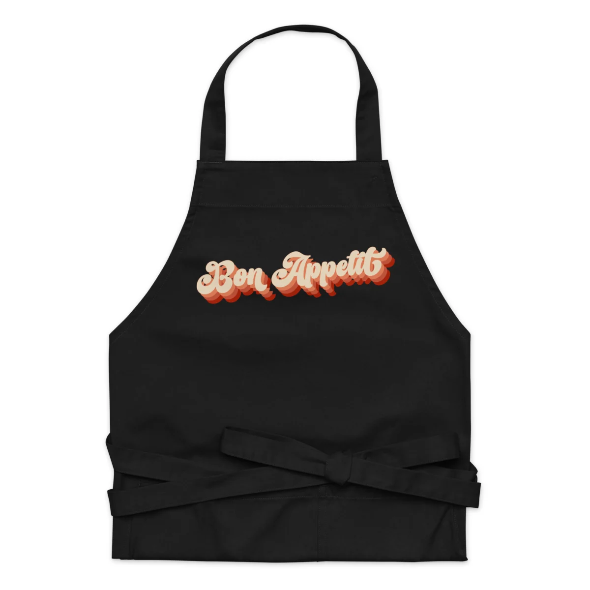 Bon Appetit Apron - Unisex Cooking and Baking Apron - Gift Idea for Him or Her