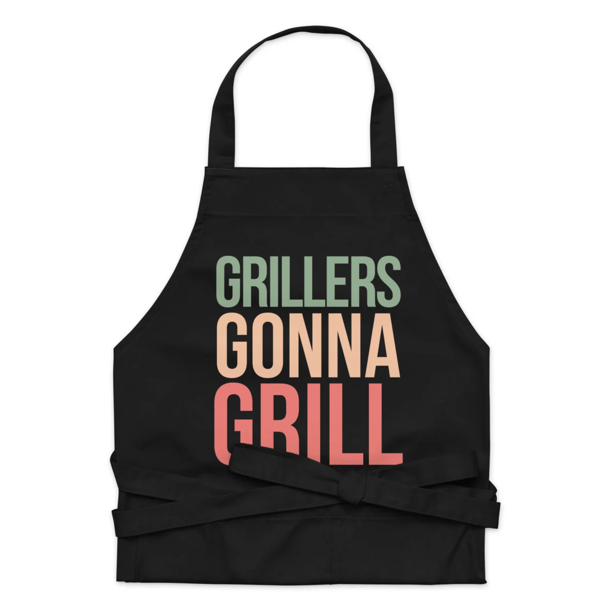 Grillers Gonna Grill Funny Grilling Apron - Chef BBQ Grillers Quote - Funny Lunch Dinner Party Family Dad Gift