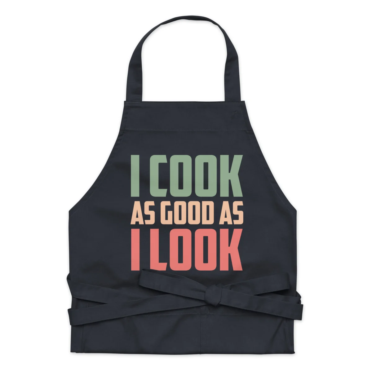 I Cook As Good As I Look Chef Apron - Kitchen Cooking Gift Idea - Wife Cooking Apron - Mom Birthday Gift - Funny Lunch Dinner Party Apron For Men And Women