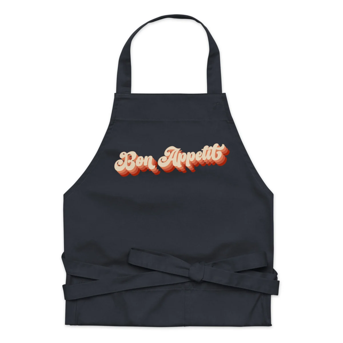 Bon Appetit Apron - Unisex Cooking and Baking Apron - Gift Idea for Him or Her