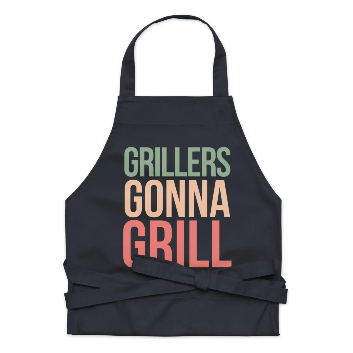Grillers Gonna Grill Funny Grilling Apron - Chef BBQ Grillers Quote - Funny Lunch Dinner Party Family Dad Gift