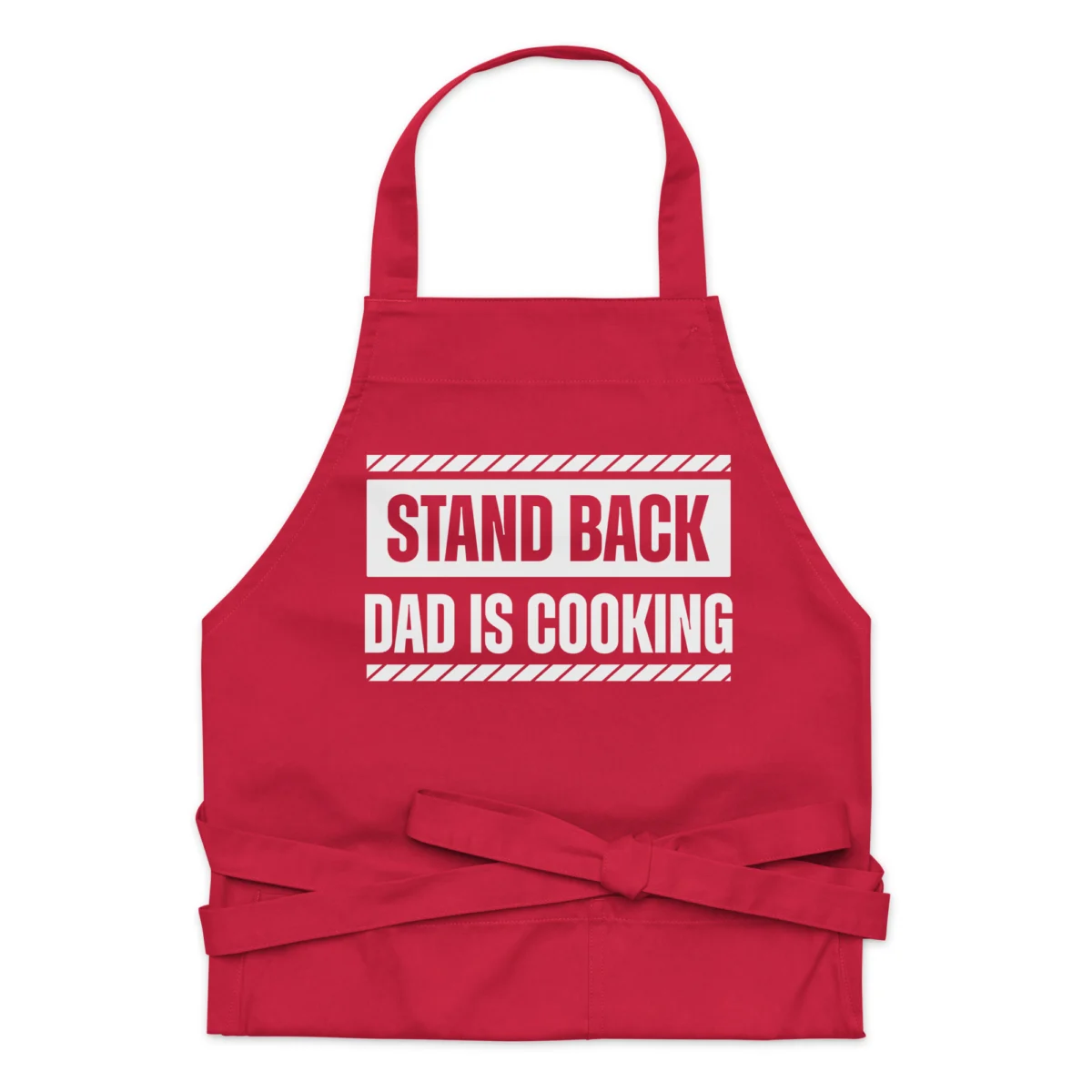Stand Back Dad Is Cooking Apron - Funny Aprons For Men - Chef Grilling Apron For Dad - Father Cooking Apron - Grillers Gift