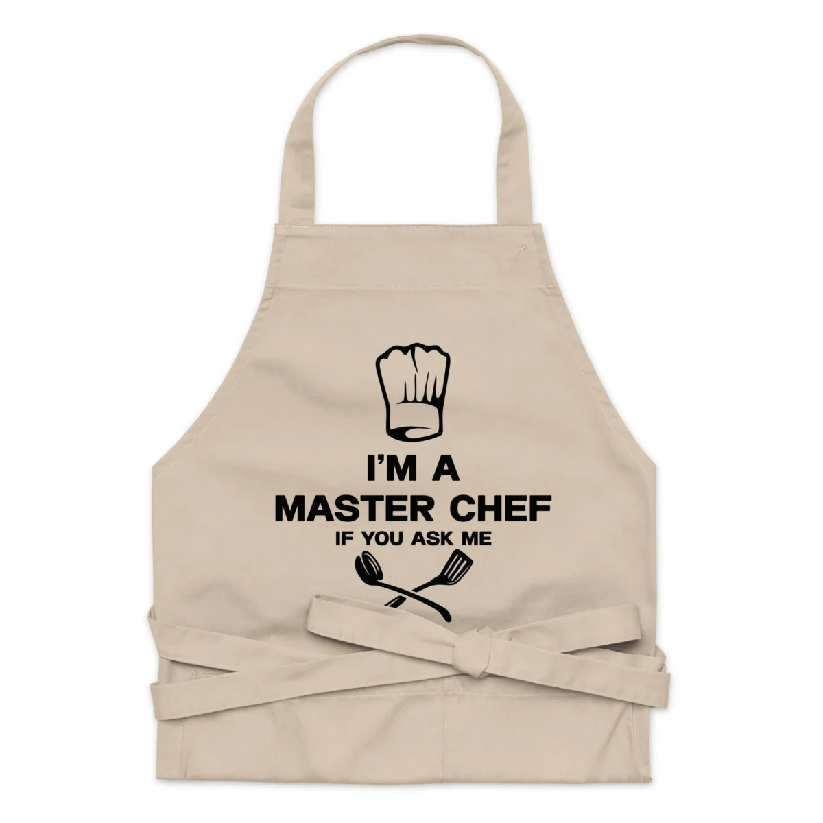Funny Chef Apron: I'm A Master Chef If You Ask Me - Cooking Apron for Home Chefs