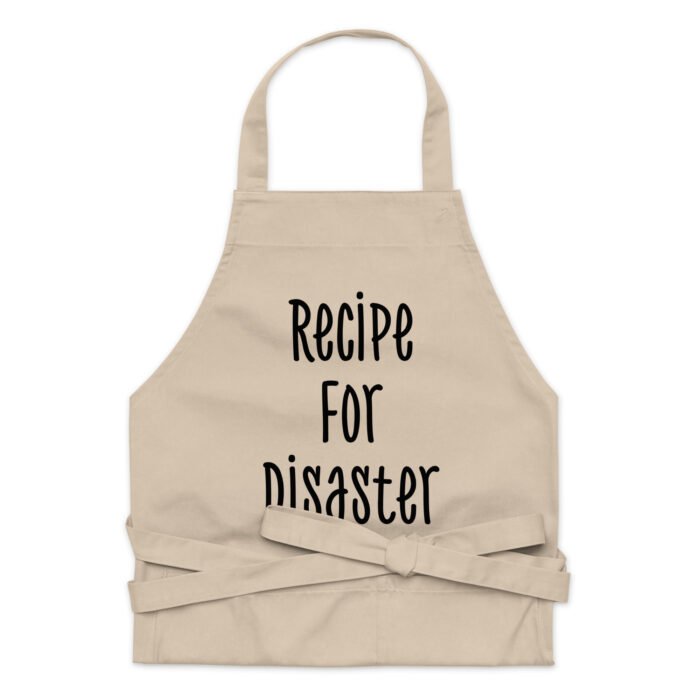 Recipe For Disaster Funny BBQ Apron for Men - Men’s Apron for Grilling - Perfect Christmas Gifts for Dad Husband - Unique Cooking Grilling apron BBQ Aprons for Men Funny