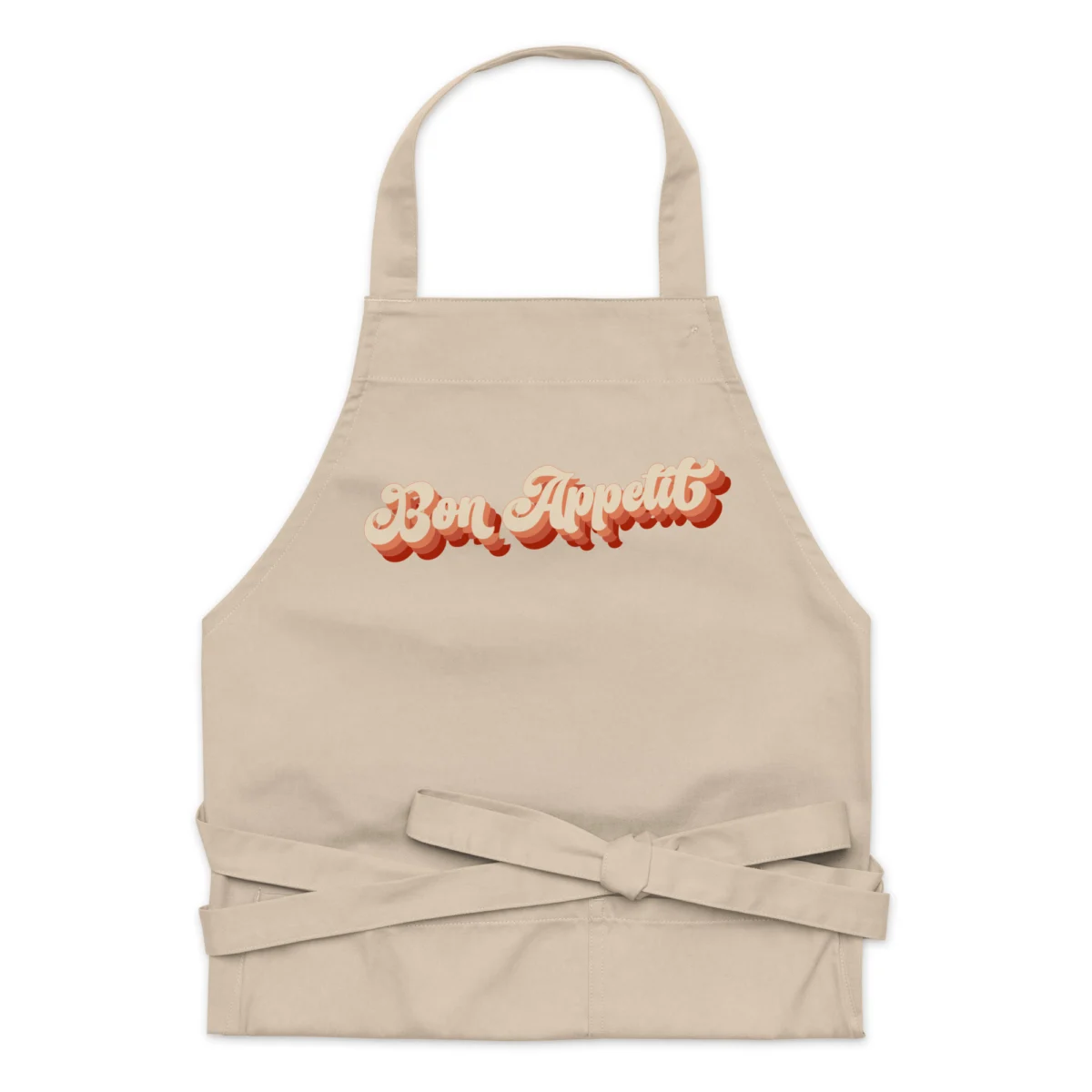Bon Appetit Apron - Unisex Cooking and Baking Apron - Gift Idea for Him or Her