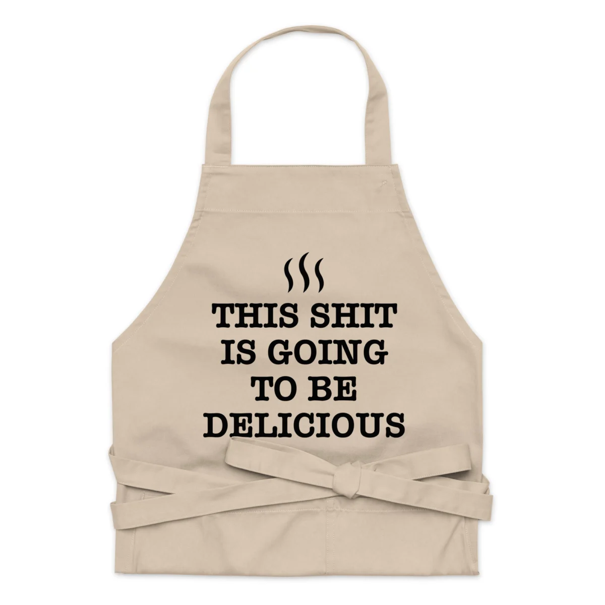 This Shit is Going to be Delicious Apron - Funny Apron Gift for Men And Women - Christmas, Thanksgiving Gift - BBQ Grill Cooking Gift for Husband - Gifts for dad - Fathers Day gift