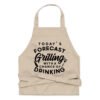 Today's Forecast Grilling With A Chance Of Drinking Funny Apron - Dad Saying