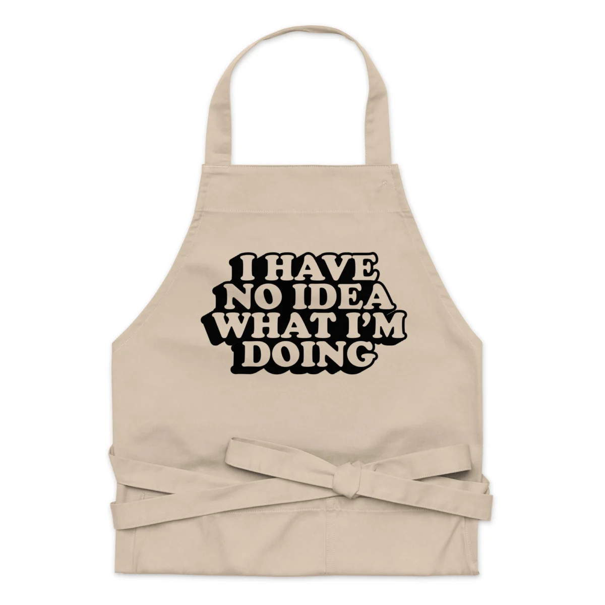 I Have No Idea What I'm Doing Apron - Funny Apron for Men - BBQ Grill Apron - Funny Meme BBQ Grilling Gift for Fathers