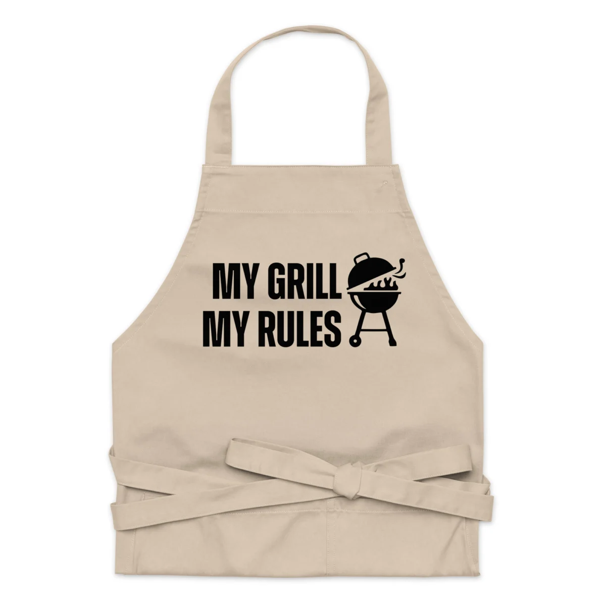 My Grill My Rules Apron - Funny Men's BBQ Apron - Apron Gifts for men - Apron Gift for Dads - Gift for Cook, Chef in the House, Barbecue Master