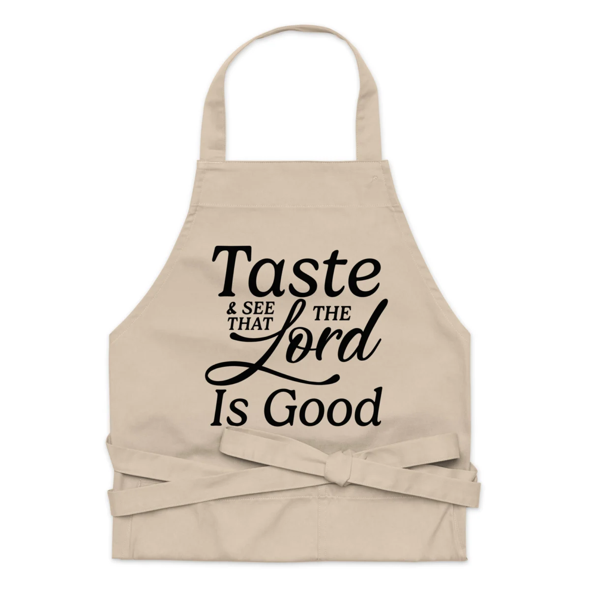 Taste and See That The Lord is Good Christian Apron - Cooking Aprons For Christians