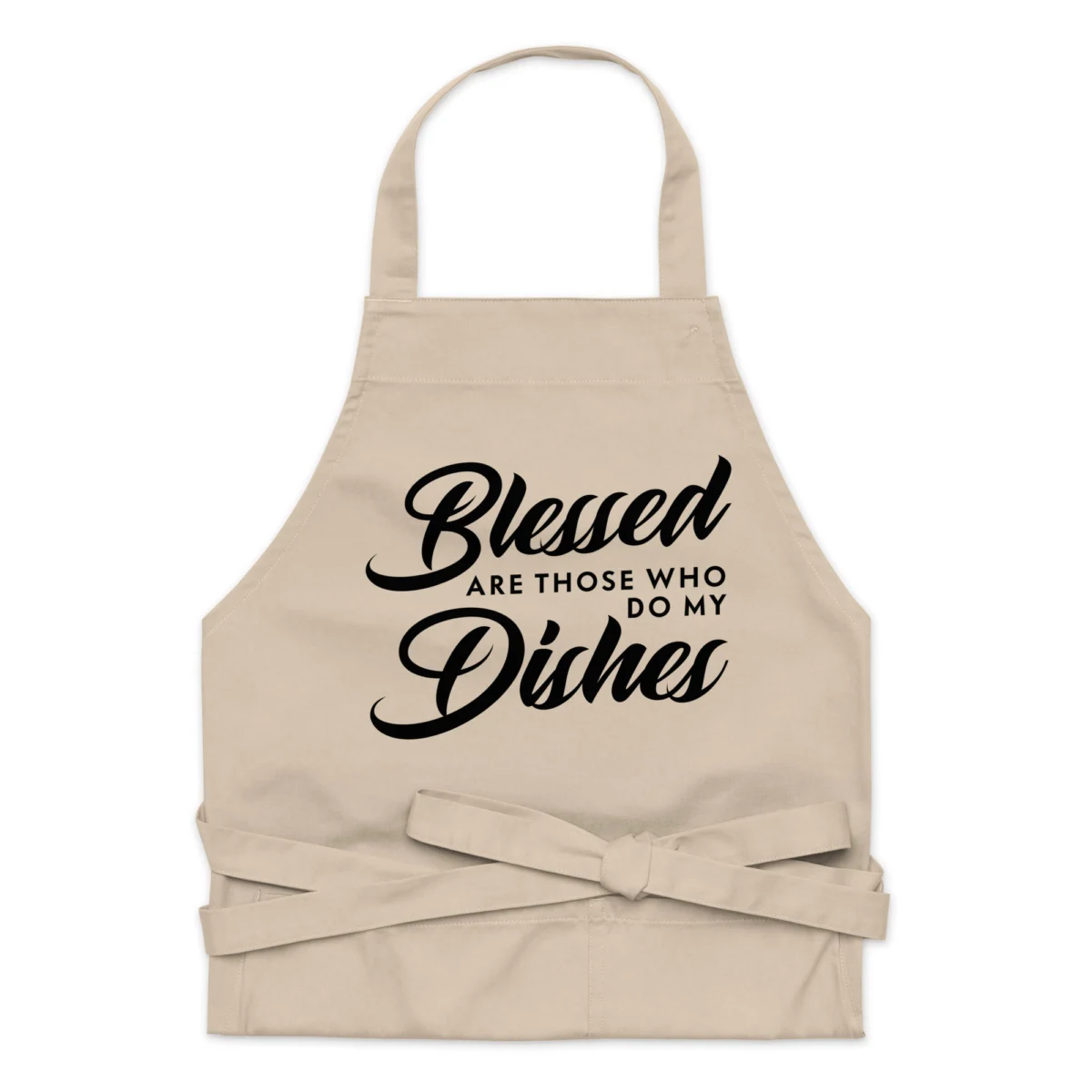 Blessed Are Those That Do My Dishes Cookout Apron - Funny Christian Cooking Apron - Funny Sarcastic Quotes Apron - Mother's Day Gifts