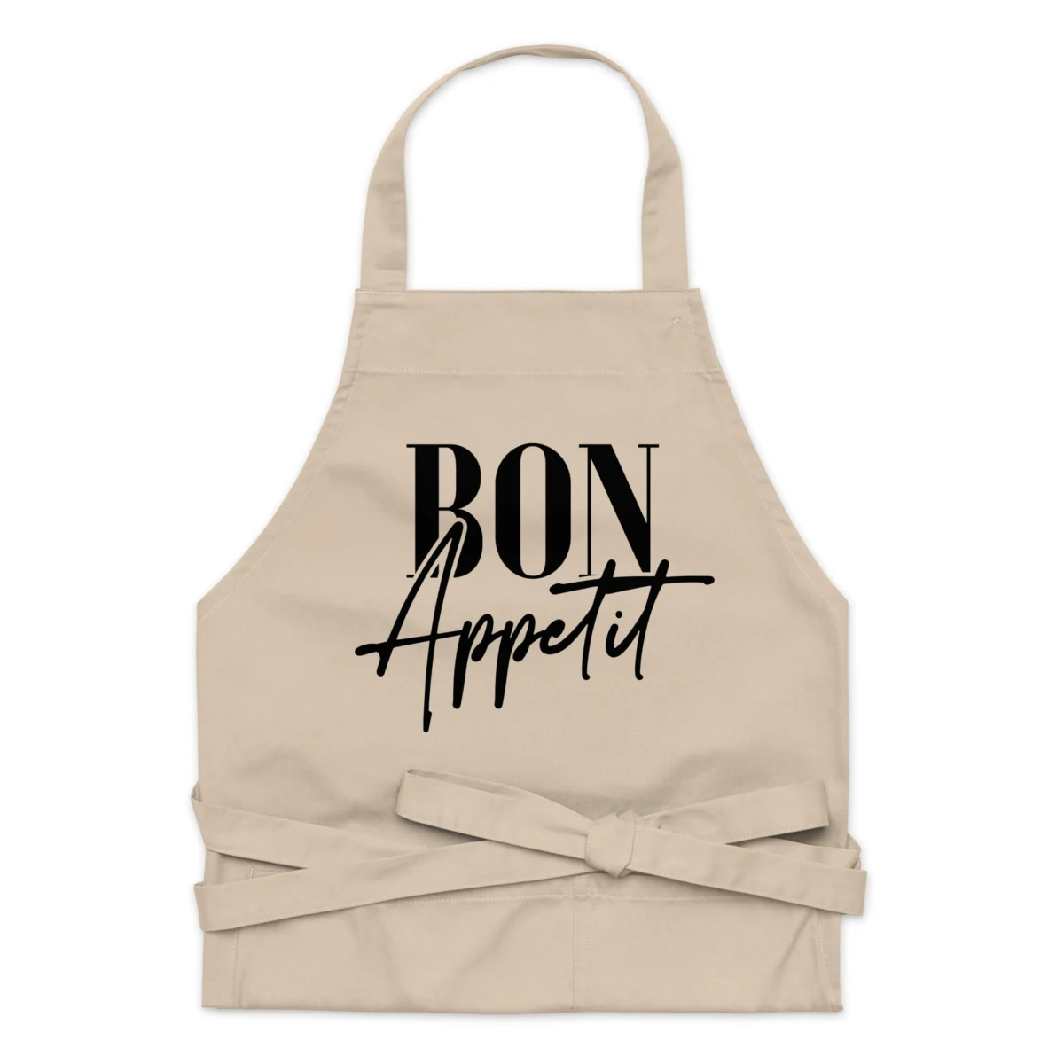 Bon Appetit Good Appetite Apron - Professional Chef Aprons For Men and Women - Cooking Apron for Mom - Farmhouse Apron Gift